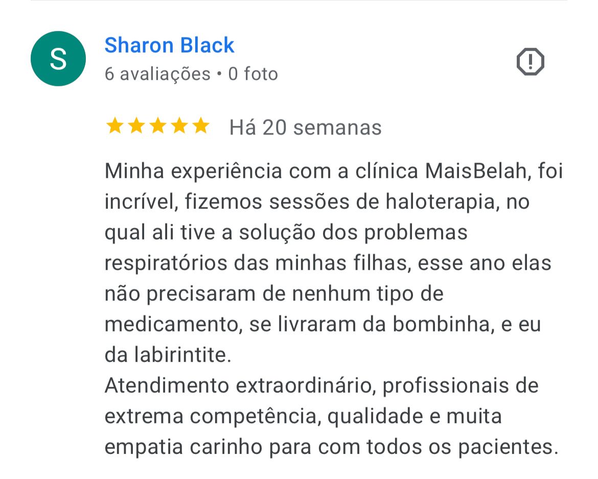 Depoimento paciente